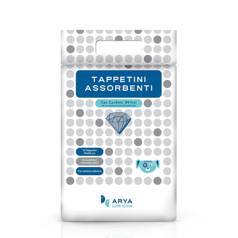 *ARYA PUPPY PADS WITH ACTIVATED CARBON