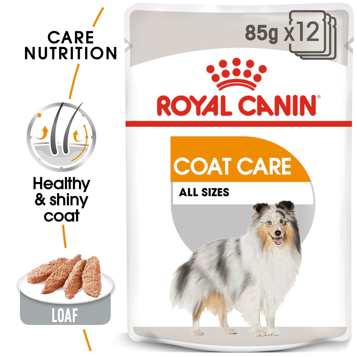 CANINE CARE NUTRITION COAT BEAUTY (WET FOOD) - 12 POUCHES