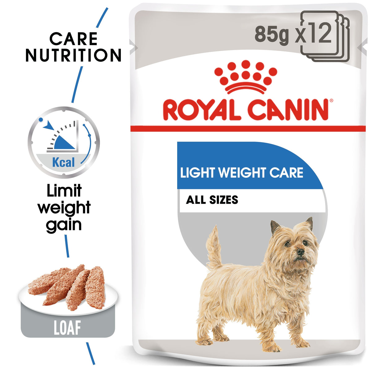 CANINE CARE NUTRITION LIGHT WEIGHT CARE (WET FOOD) - 12 POUCHES