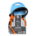 VISIBILITY RETRACTABLE LEASH - NEON ORANGE