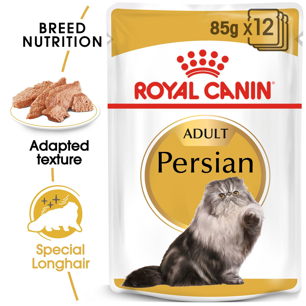FELINE BREED NUTRITION PERSIAN (WET FOOD - POUCHES) (4599468818485)