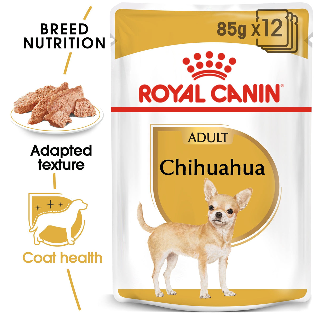 BREED HEALTH NUTRITION CHIHUAHUA ADULT (WET FOOD - POUCHES) (4597800206389)