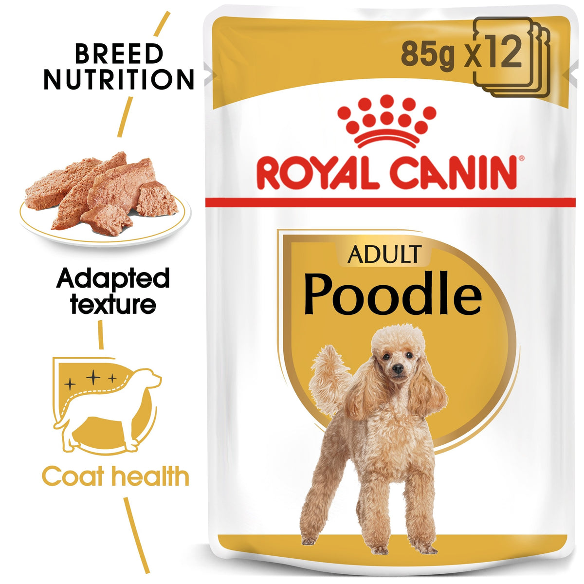 BREED HEALTH NUTRITION POODLE ADULT (WET FOOD - POUCHES) (4598153248821)
