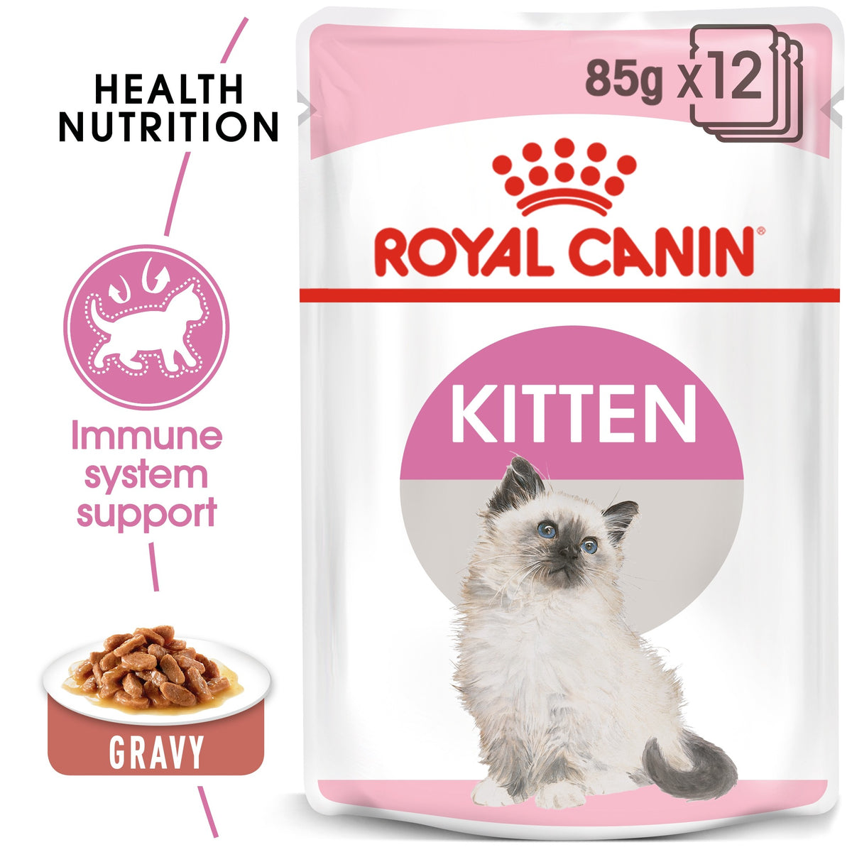 FELINE HEALTH NUTRITION KITTEN GRAVY (WET FOOD - POUCHES) (4599673159733)