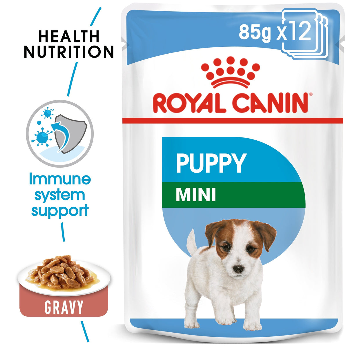 SIZE HEALTH NUTRITION MINI PUPPY (WET FOOD - POUCHES) (4598929981493)