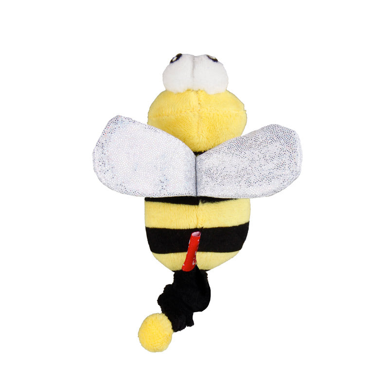 Vibrating Running Bee with Catnip inside – Yellow