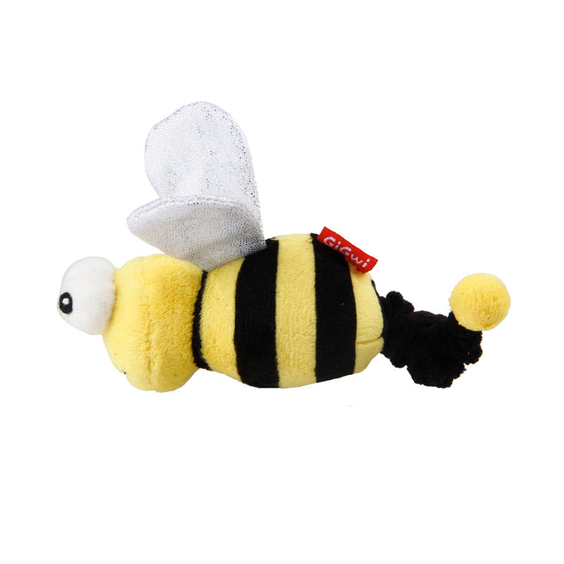 Vibrating Running Bee with Catnip inside – Yellow