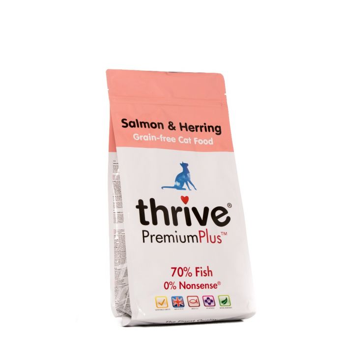Thrive Cat Salmon & Herring Dry Food (1.5 KG) (4596013989941)