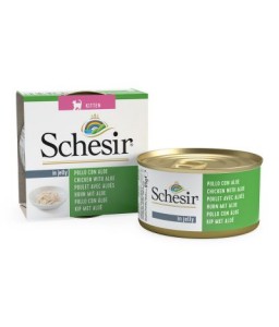 Schesir Kitten Wet Food - Chicken with Aloe 85g