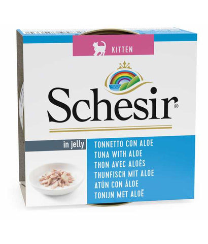 Schesir Kitten Wet Food - Tuna with Aloe 85g