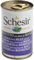 SCHESIR CAT CAN TUNA/BEEF (140g) (4599458201653)