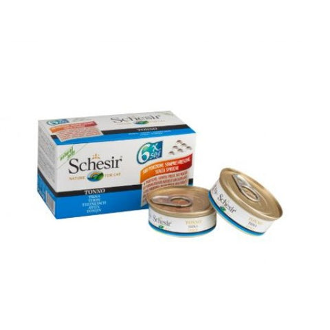 SCHESIR CAT MULTIPACK CAN TUNA 50 gm X 6