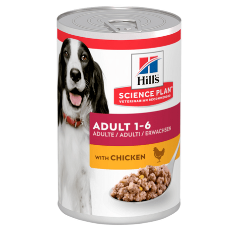 Science Plan Adult Dog Food With Chicken (12x370g) (4595814498357)