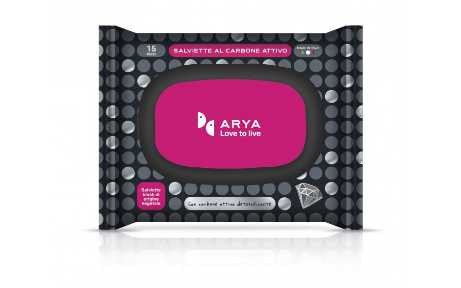*ARYA WET WIPES WITH ACTIVE CARBON