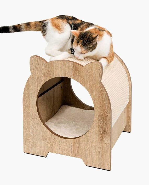 PREMIUM CAT FURNITURE MINOU - POPLAR (4605519626293)