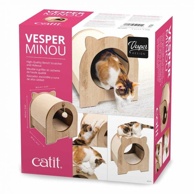 PREMIUM CAT FURNITURE MINOU - POPLAR (4605519626293)