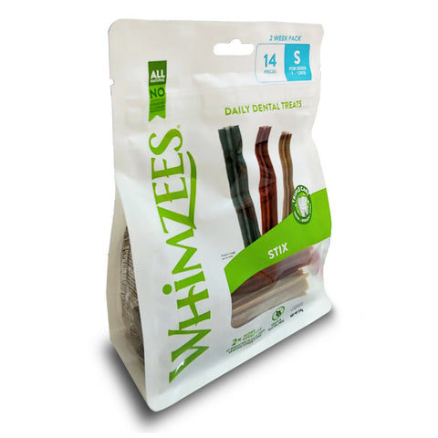 *Whimzees Stix Small 14pcs