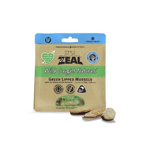 Zeal Wild Caught Green Lipped Mussels 50g