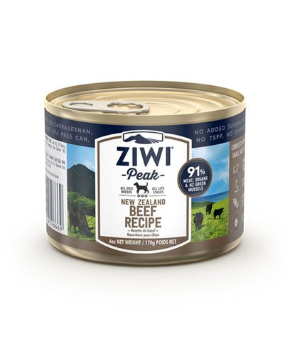 ZiwiPeak Beef Recipe Canned Dog Food (170g)