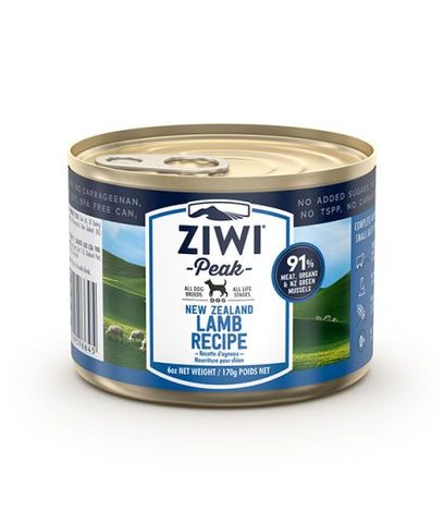 ZiwiPeak Lamb Recipe Canned Dog Food (170g)